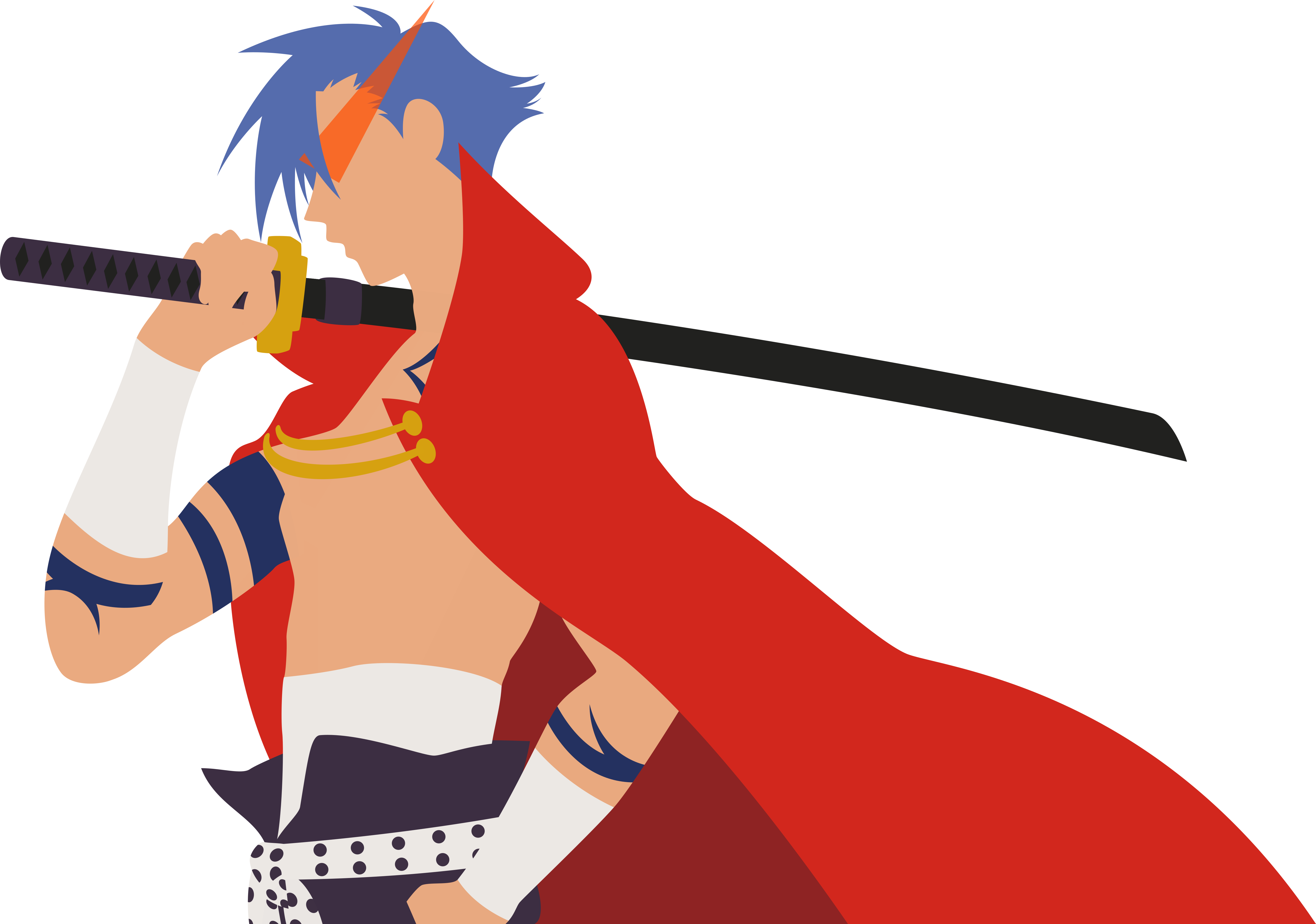 Gurren lagann - Kamina by Niyazi93 on DeviantArt