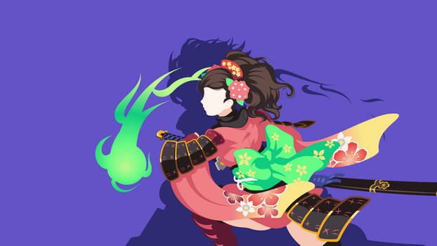 Muramasa the Demon Blade - Momohime wallpaper