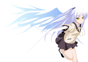 Angel Beats - Tachibana Kanade w/ Wings