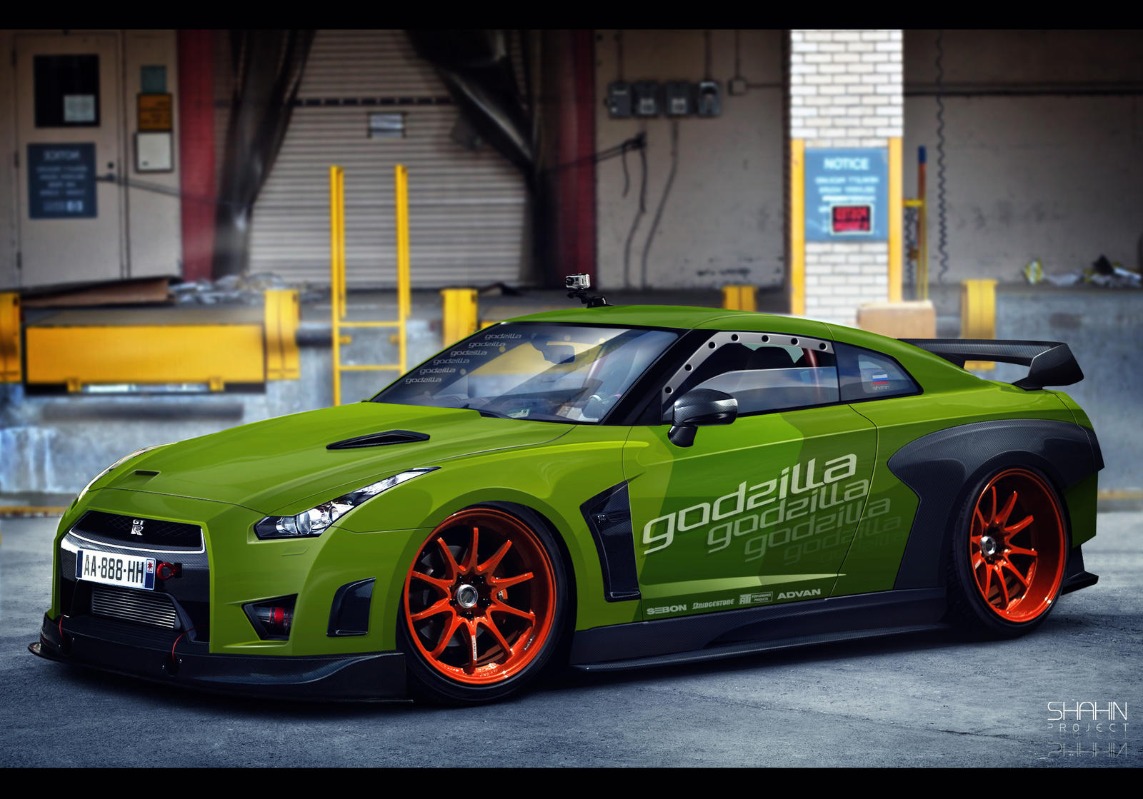dAVT III GT-R35 GODZILLA II by tuninger on DeviantArt