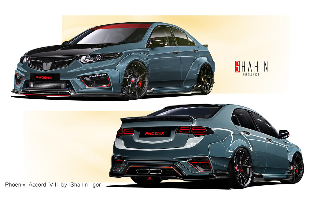 Honda Accord VIII Phoenix by Shahin Project