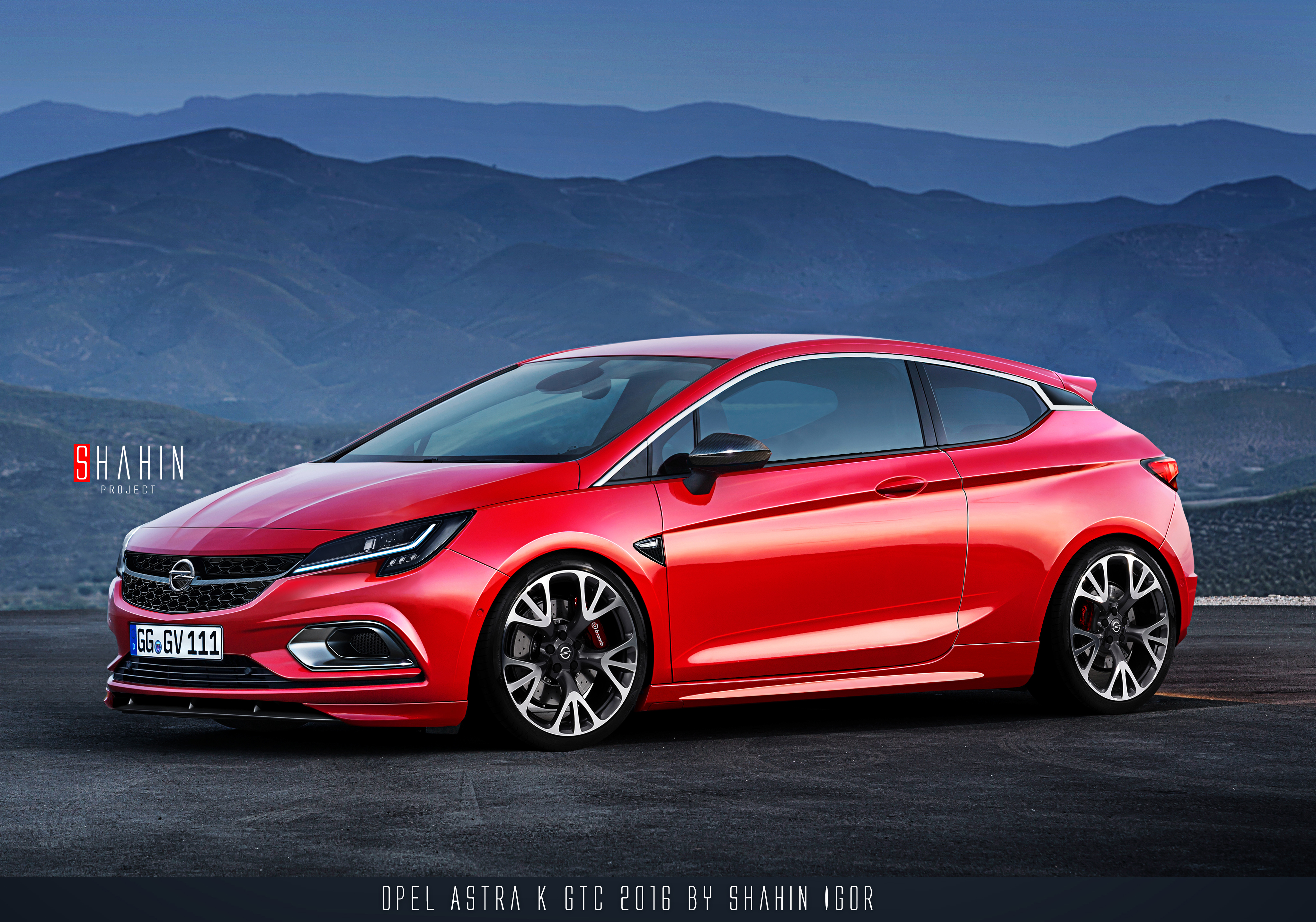 Opel Astra K GTC 2016 by Shahin Project by tuninger on DeviantArt
