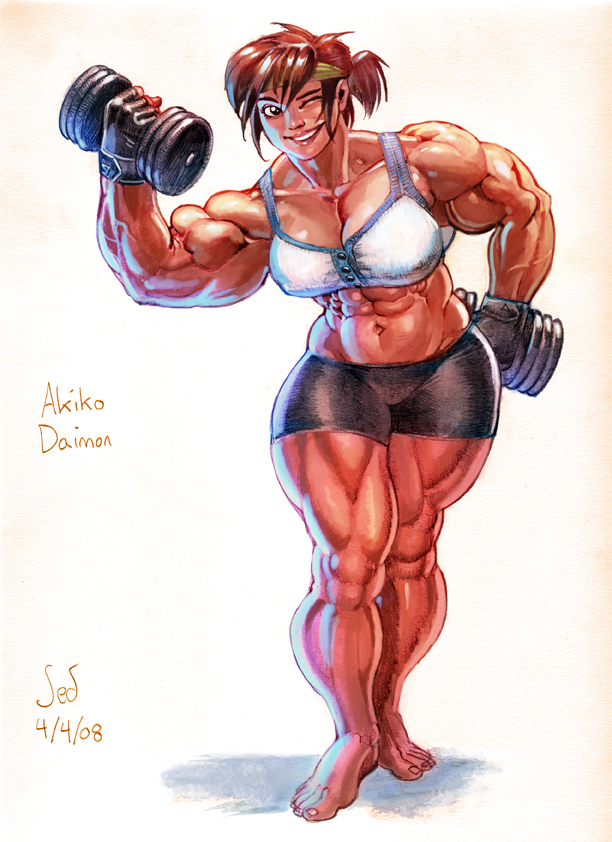 Commission: Akiko Daimon color