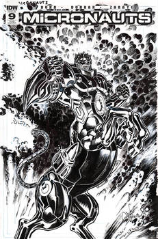 Micronauts #9 variant cover