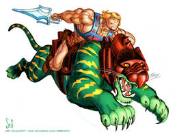 He-Man and Battlecat