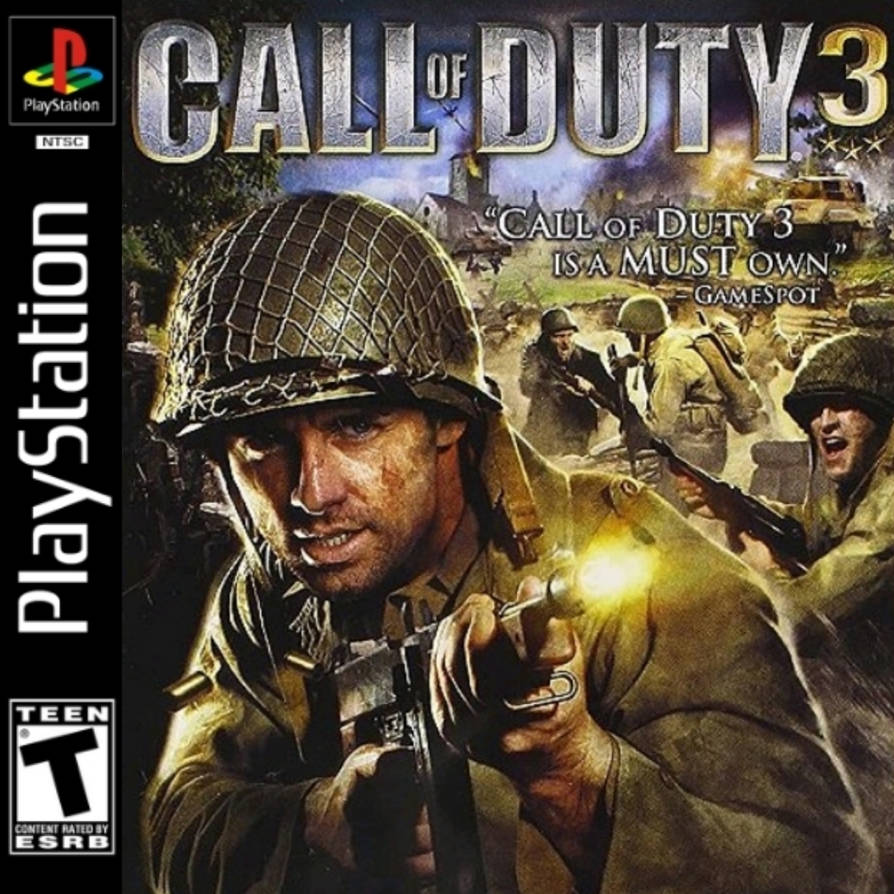 Call Of Duty 3 on PlayStation 1 by GianelArgentino on DeviantArt