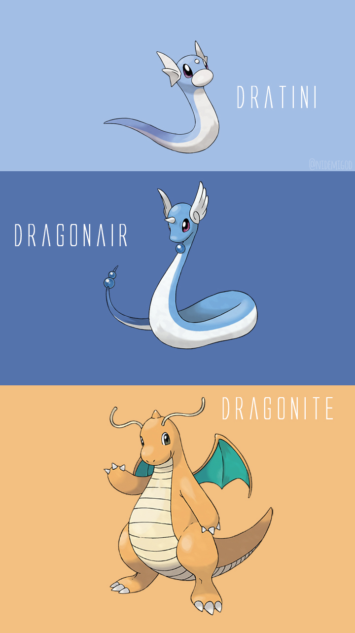 Wallpaper Dratini,Dragonar and Dragonite 2 by Nidemigod on DeviantArt