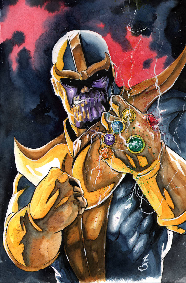 Thanos by SpaciousInterior