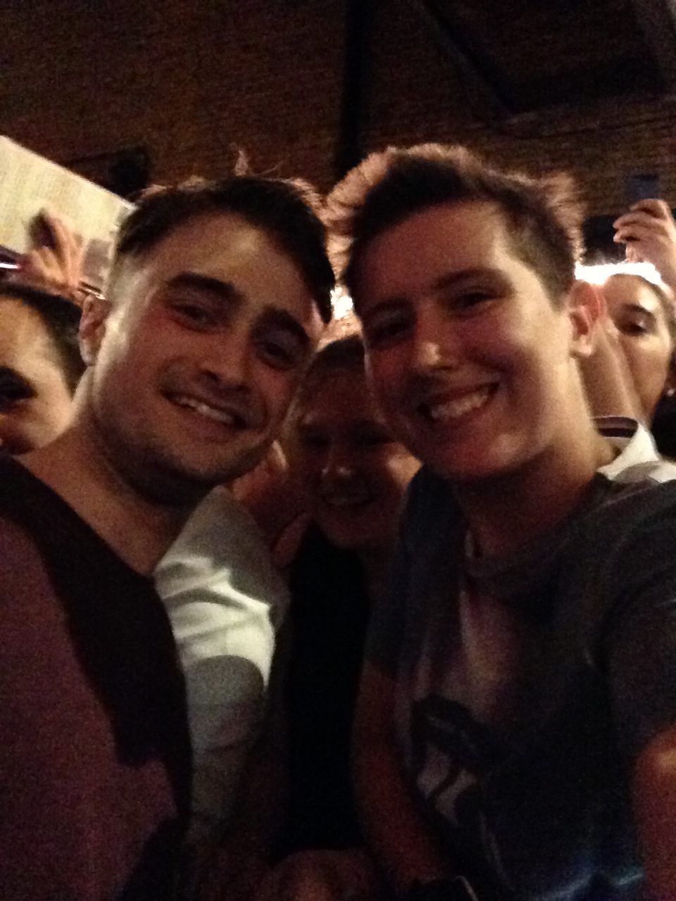 Myself and Daniel Radcliffe