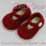 Crochet Pattern Baby Holly Shoes