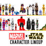 Marvel x Star Wars - Character lineup