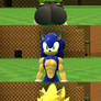 Sonic the Hedgehog - Surge Tries not to be intimidated.