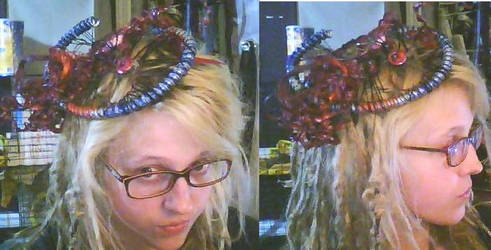 wires and string head piece