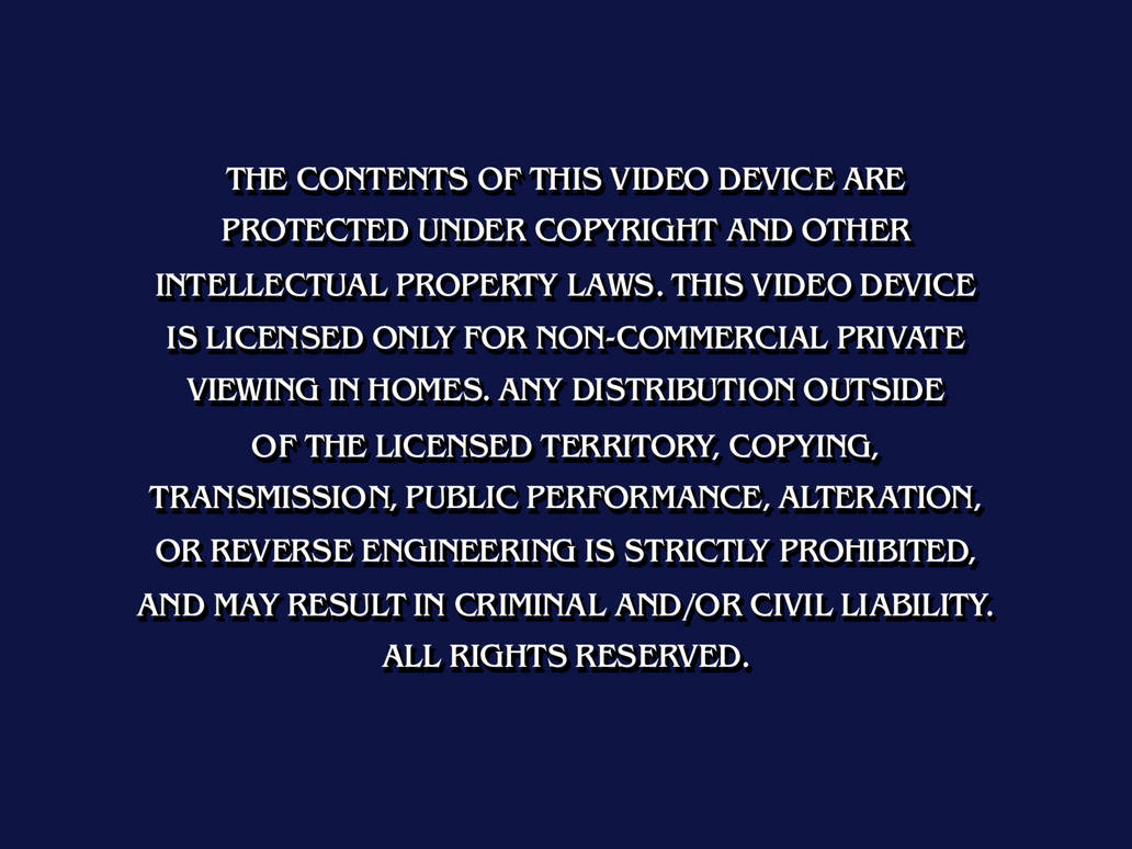 PHE Warning Screen (DVD, 4:3) by CARLOSOOF10 on DeviantArt