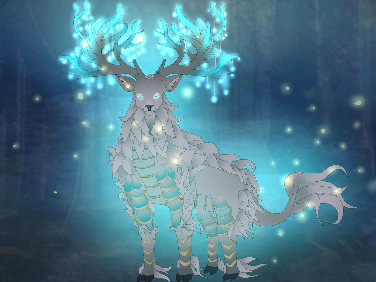 Kirin Rearing Kirin by InariFoxQB9 on DeviantArt