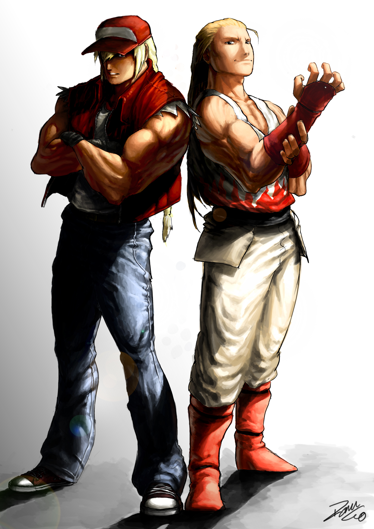 Terry and Andy Bogard _Final art