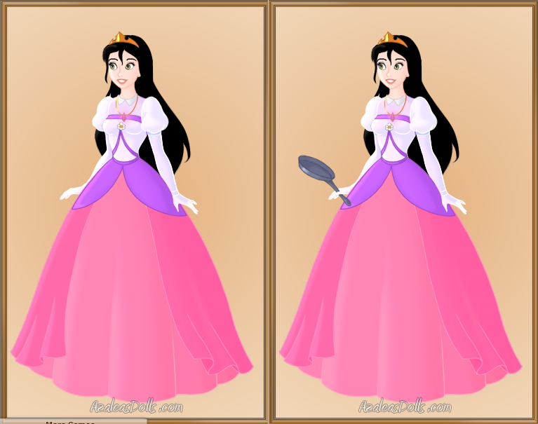 Me in a Traditional Disney Gown