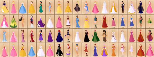 Disney Princess, Non Princess and Video Game