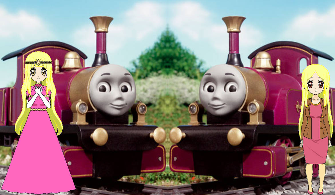 Lady The Magical Golden Engine by roseprincessmitia on DeviantArt