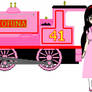 Corina The Shy Pink Tank Engine