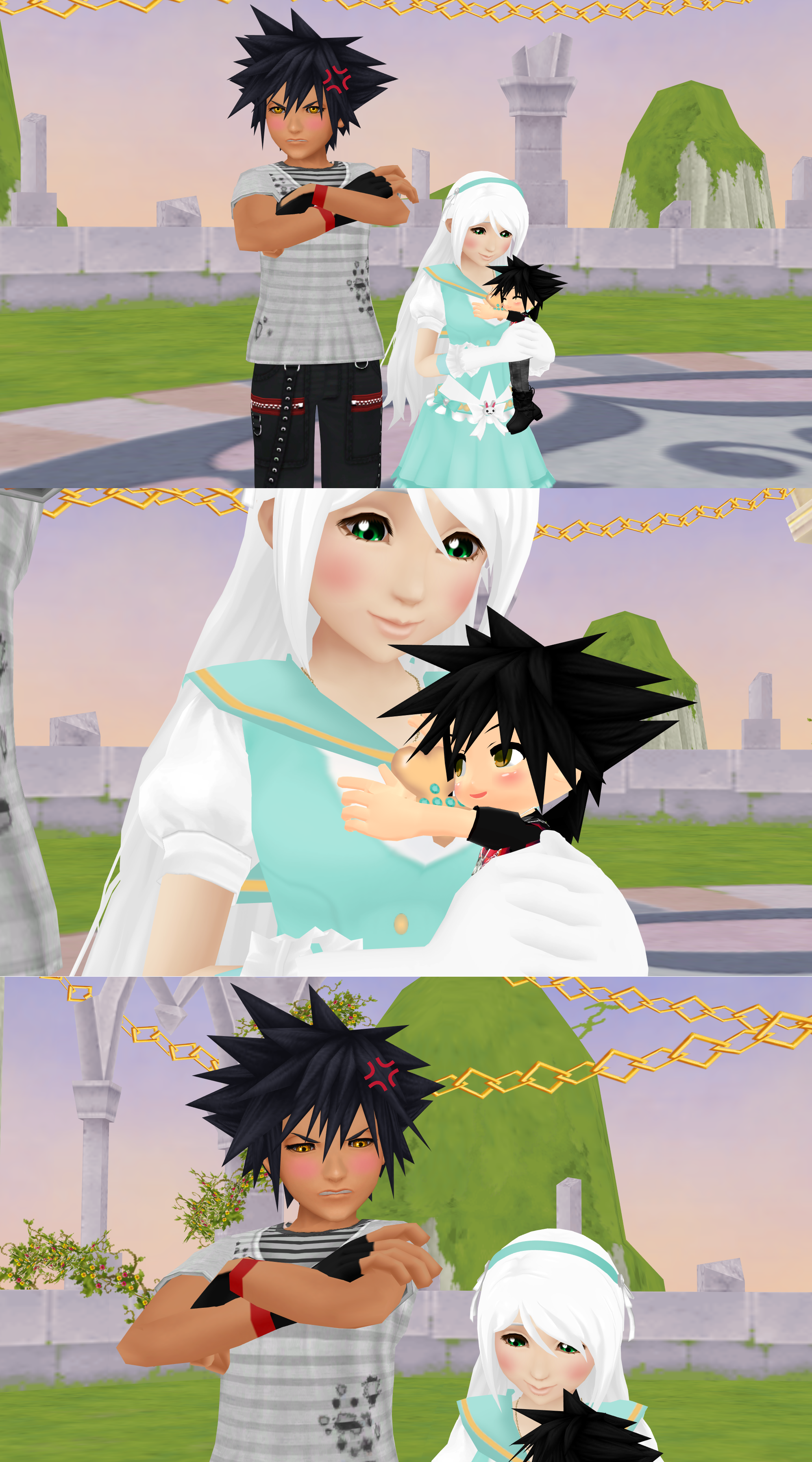 When Your Boyfriend is Jealous of His Chibi Form by roseprincessmitia on DeviantArt When Your Boyfriend is Jealous of His Chibi Form by roseprincessmitia on DeviantArt