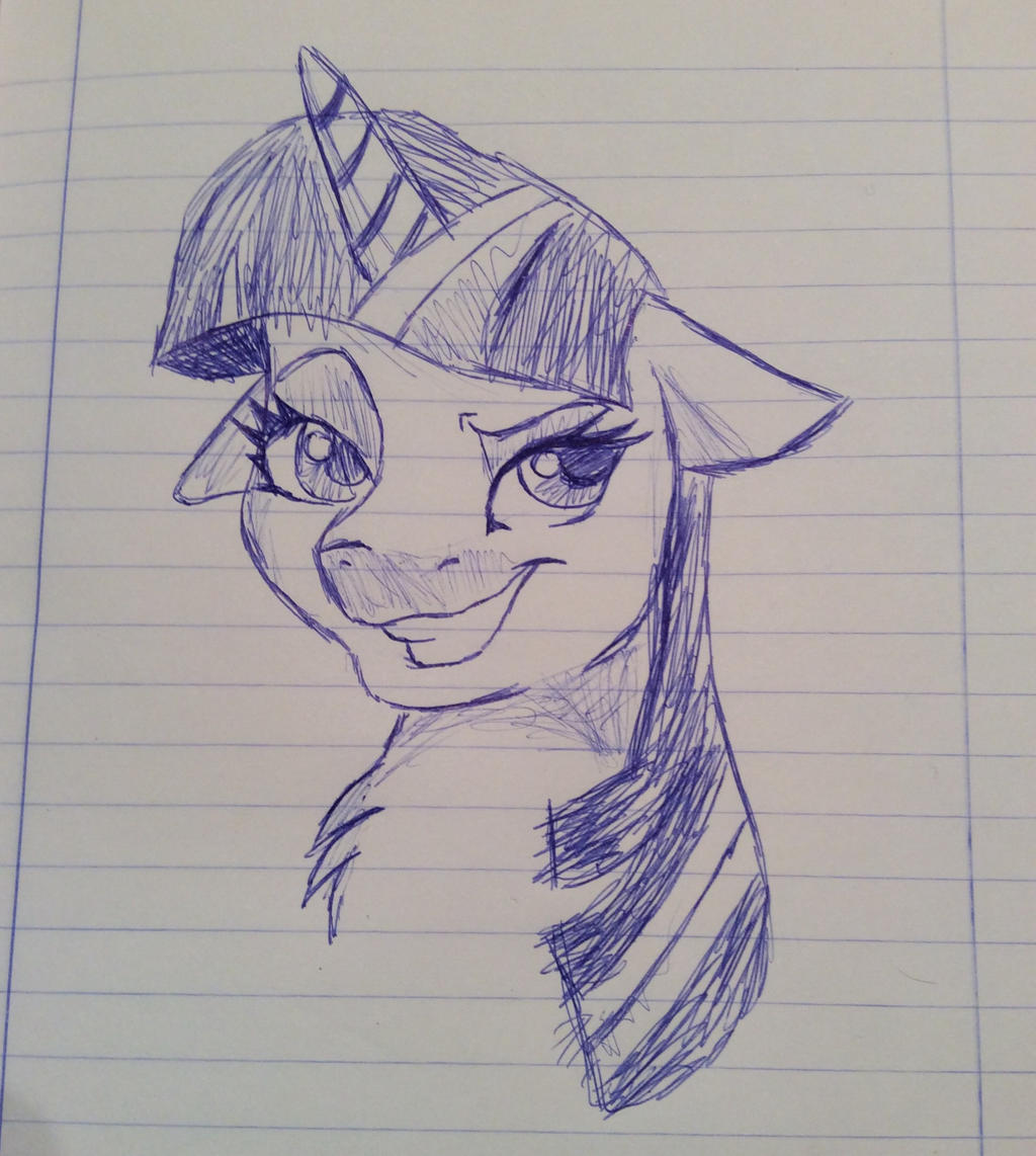 Scetch twilight sparkle