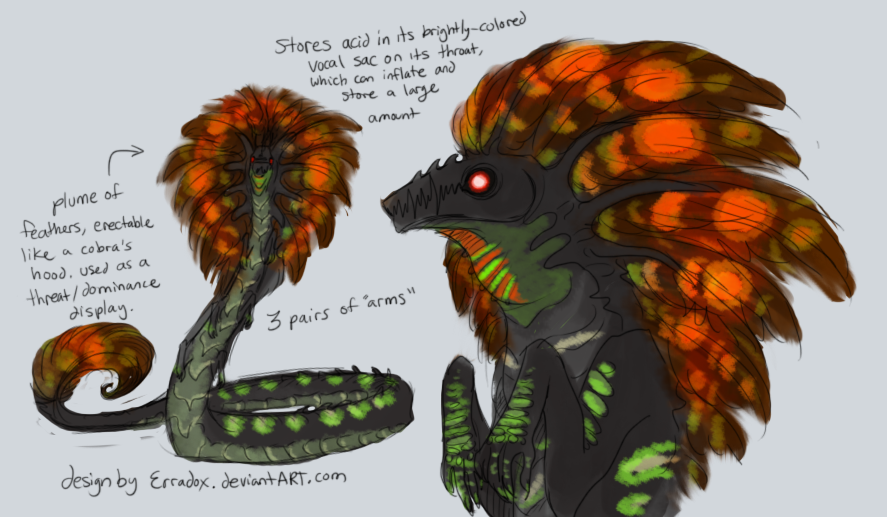 Some Kinda Alien Feathercobra