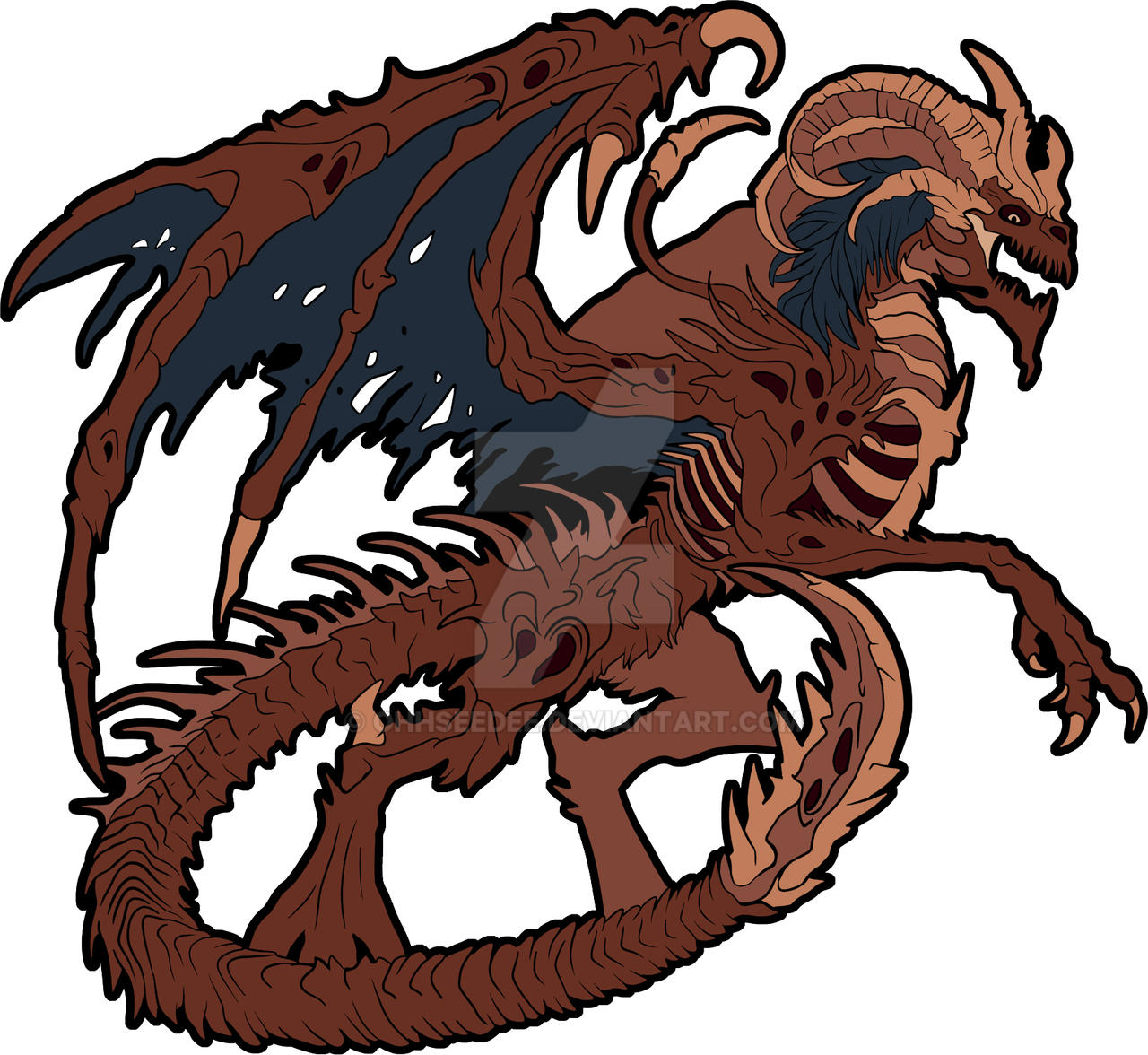 Death Dragon Enamel Pin Design by OhhSeeDee on DeviantArt