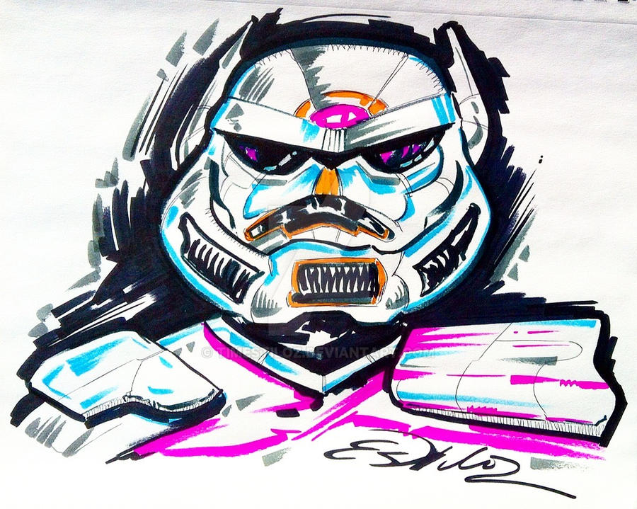Star Wars Stormtrooper - Abstract