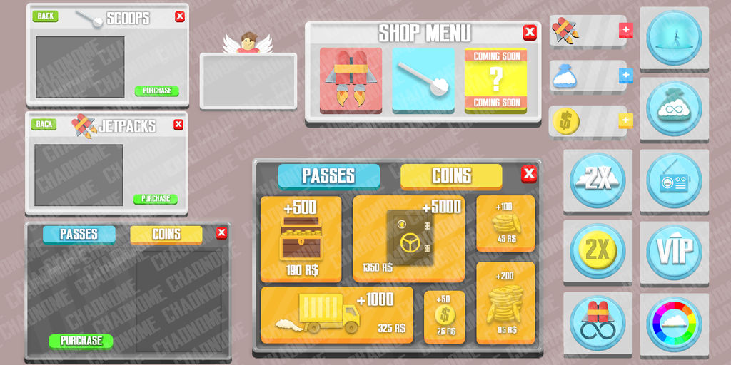 Flying Simulator Ui Pack By Chadnome77 On Deviantart - roblox ui pack