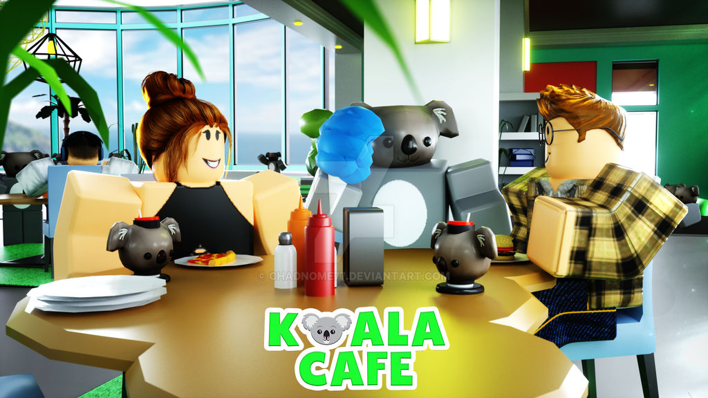 Koala Cafe Game Thumbnail By Chadnome77 On Deviantart - koala cafe roblox