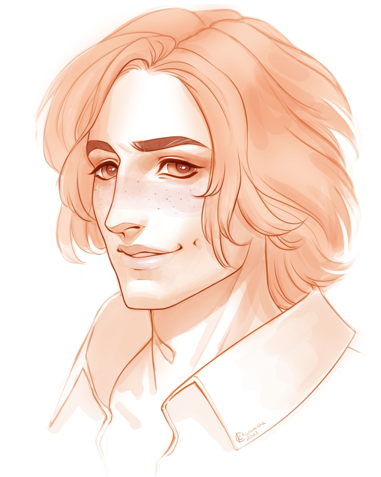 OC portrait by Caramisha on DeviantArt