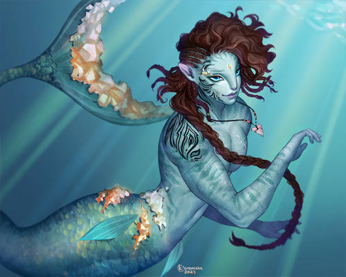 Crystal Mermaid [Avatar: The Way of Water OC]