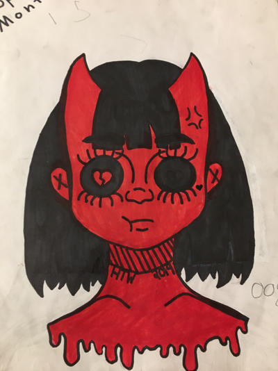Devil Computer Oc Devil Oc by hidethewafflez on DeviantArt