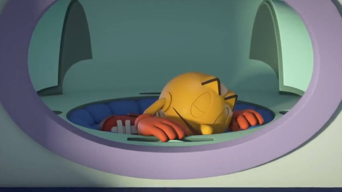 Pac Man Sleeping