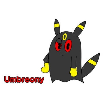 Umbreon (Pac-Man Ghost form)