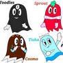 Toons from Dandy's World in Pac-Man Ghost form #1