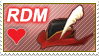 FFXI - Red Mage Stamp by dhkite