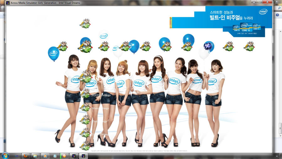 SNSD - Intel PS3 Theme