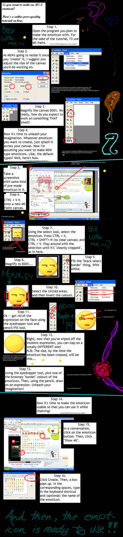 MSN Emoticon Tutorial