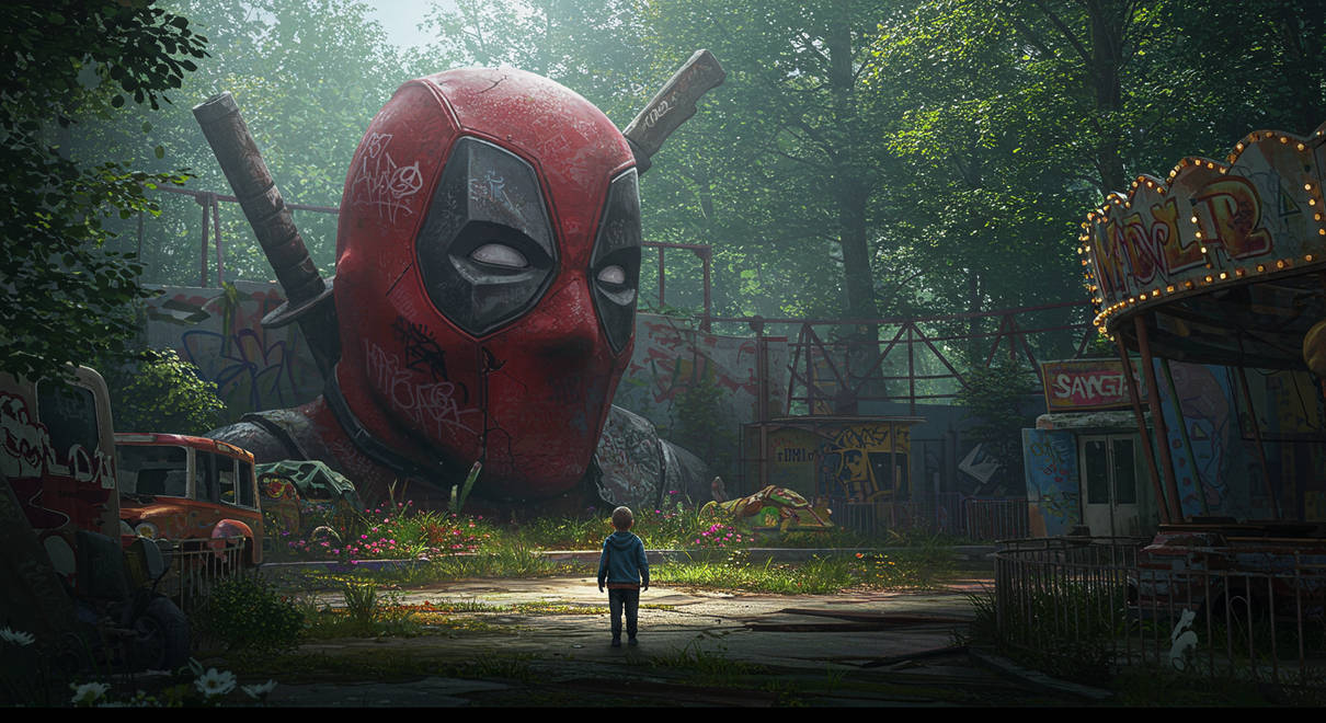 Deadpool in the Park by sshariq322 on DeviantArt