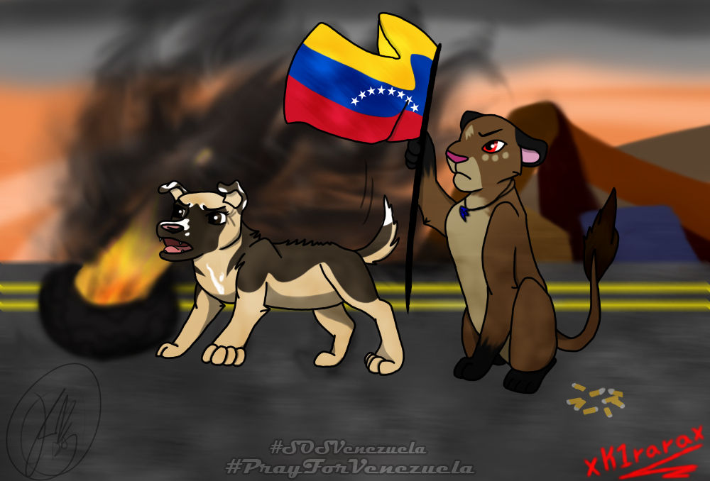 SOS Venezuela!-Collab by Karu12