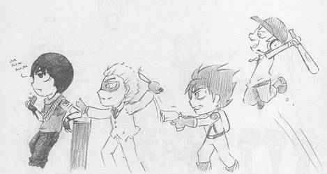 When Ninjago meets TF2 by uni416