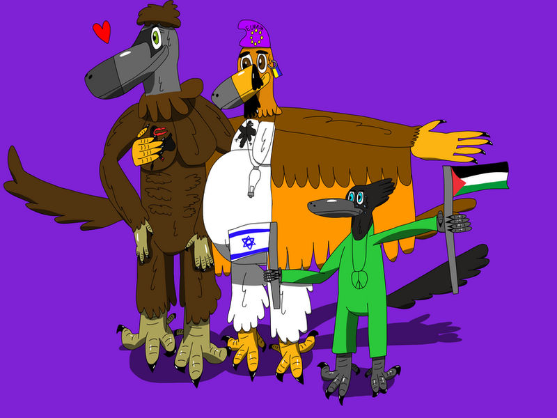 Three Raptors The Three Raptors by EuroHokioi on DeviantArt