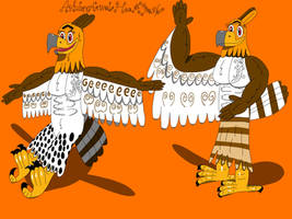 Anthro Female Haast's Eagle Adopt
