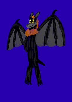 Grey-Headed Flying Fox Painting