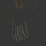 Haast Eagle Back View Sketch