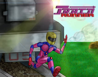 Train Runner - Video Game Art