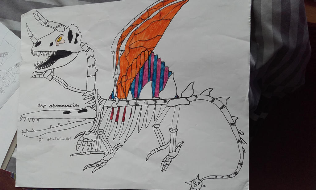 Skullasaurus Skullasaurus by 90sDrake on DeviantArt