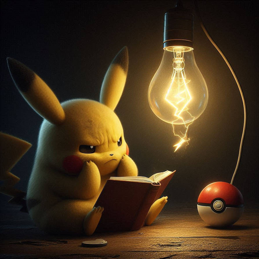 Pikachu Study Screen Even Pikachu Must Study by Sajrep on DeviantArt